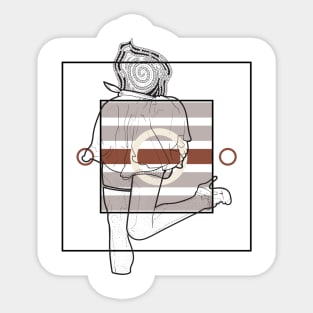 Dancing Teleportation version 3 Sticker